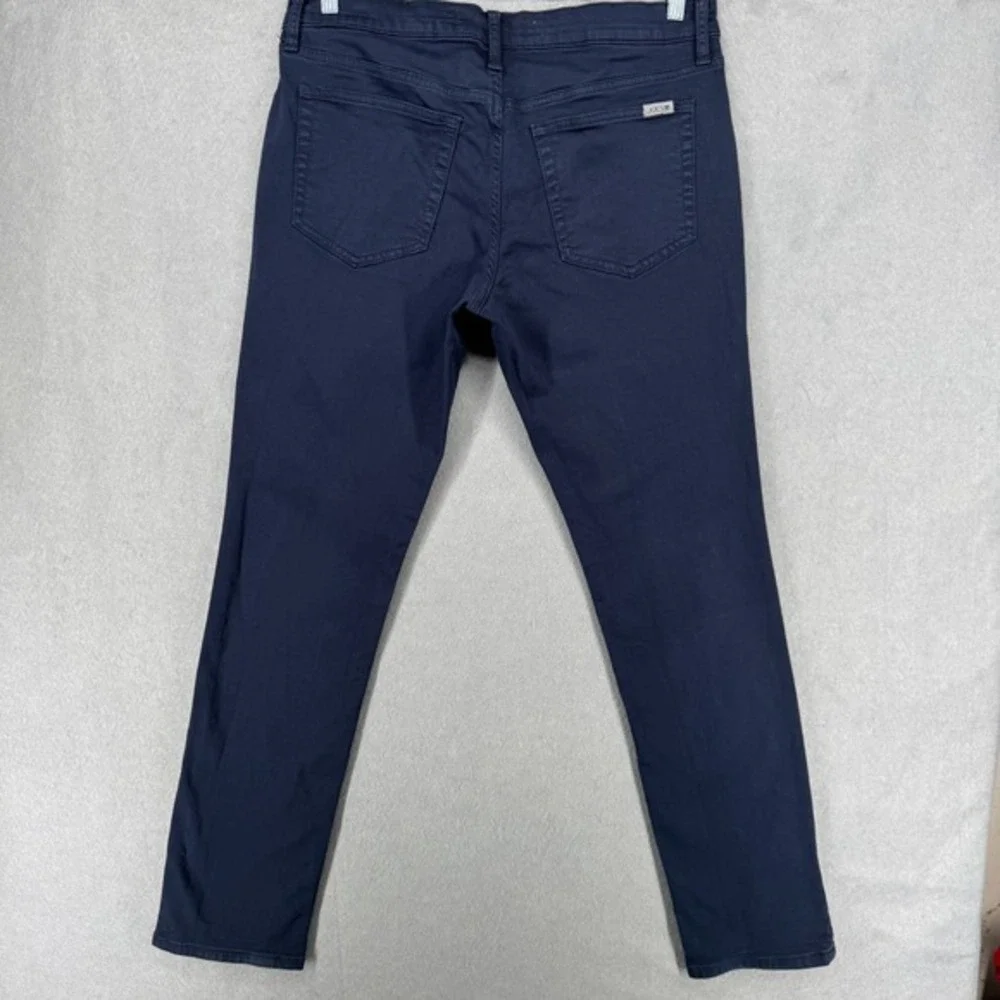Joe's Jeans Chino Pants Mens Size 34x33 Navy Slim Straight Stretch Soft 5 Pocket